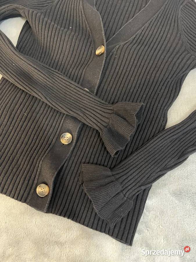 Kardigan sweter czarny Paris Atelier other podkarpackie Jasło sprzedam