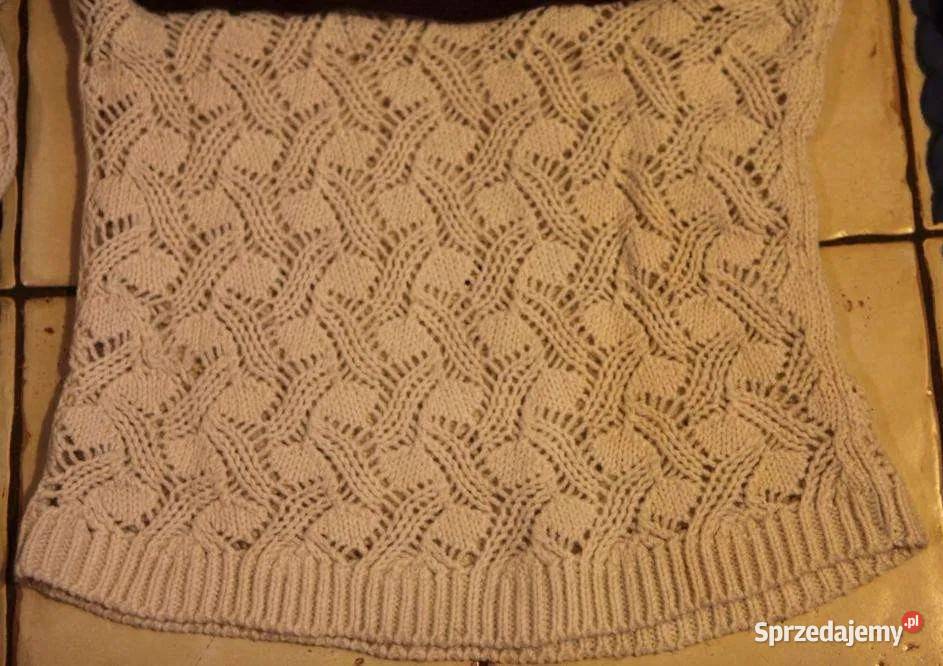 Biały sweter golf 36S 38 M Rozmiar 38(M) Kraków