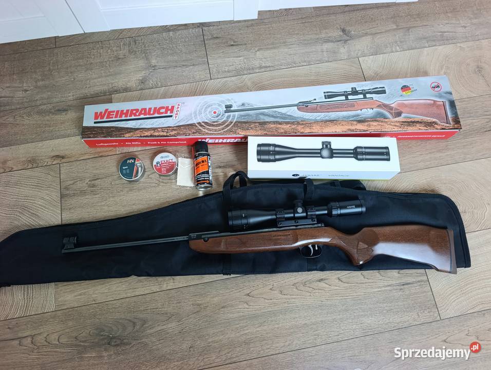 Weihrauch hw30s 45mm Hawke Vantage Kaczory