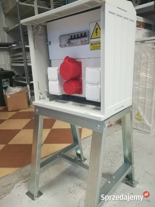 Rozdzielnica budowlana ERBETKA plac budowy Dom i Ogród małopolskie Kraków