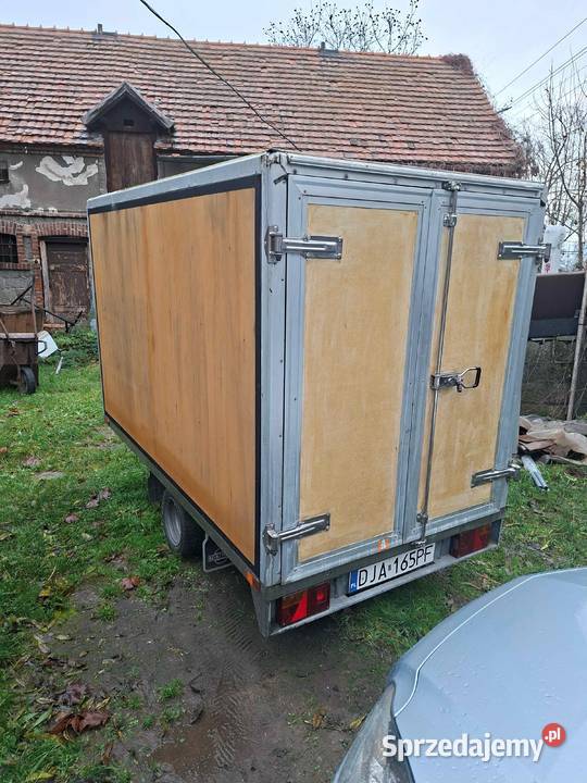 Przyczepka samochodowa kontenerowa Roztoka