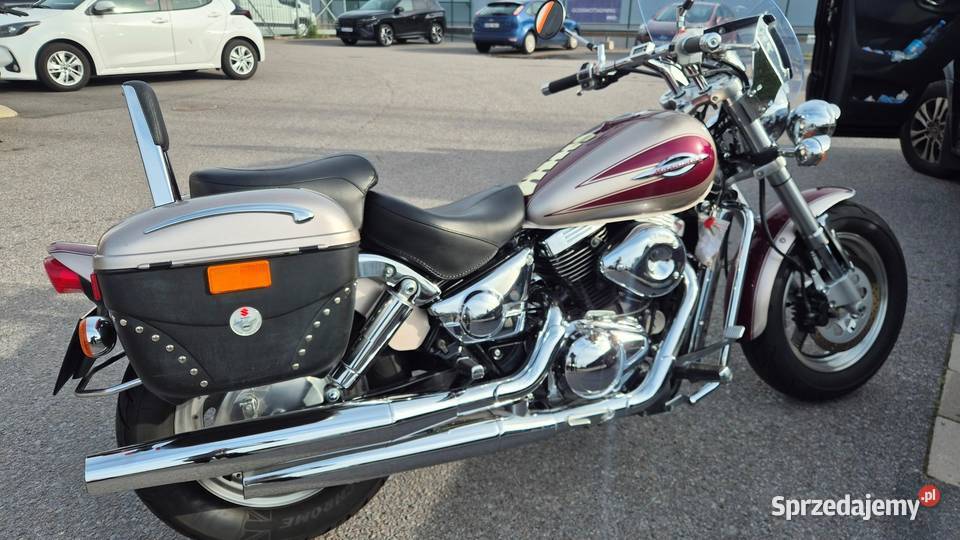 uwaga vz 800 nówka ful ubrany oryginalne kufry Motocykle, skutery, quady