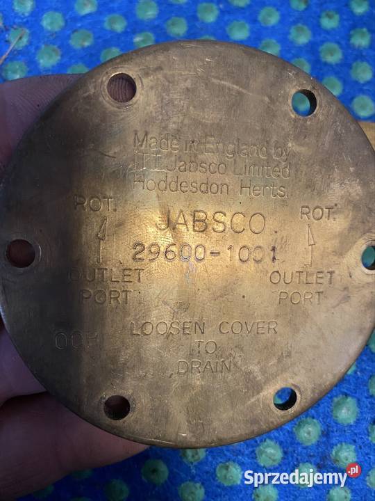 Pokrywa czołowa pompy wody Jabsco 296001001 Jednostka napędowa Piła