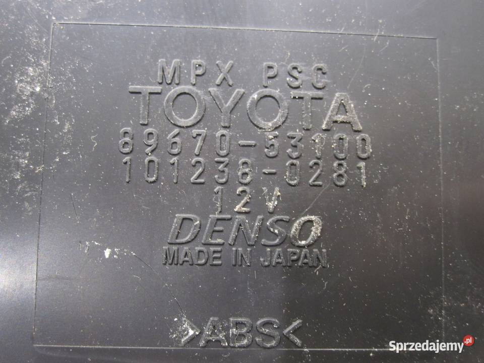 LEXUS IS moduł sterownik PDC 8967053100 Komputery Układ elektryczny, zapłon Kielce