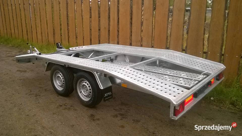 Laweta Garbatka przyczepa BORO ADAM 4x2 2700DMC 2 Stargard