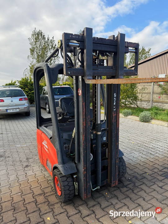 wózek widłowy elektryczny LINDE E12 TRIPLEX 46m Linde łódzkie Działoszyn