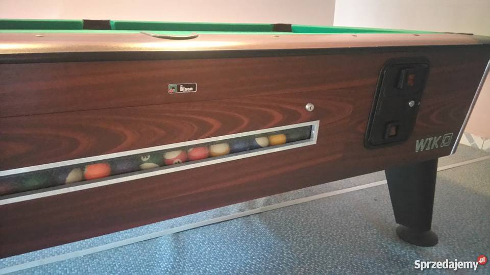 stół bilardowy zarobkowy na monety Lubin