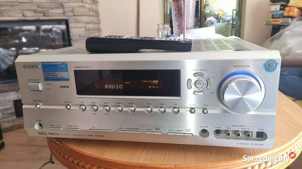 Amplituner 71 Onkyo TXSR674E HDMI 7x150Watt łódzkie Warta sprzedam