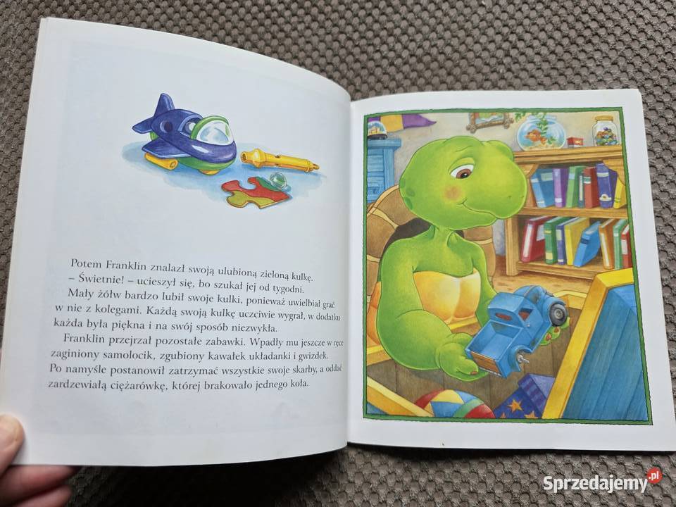 Franklin i prezent świąteczny ISBN 8371672357 Książki dla dzieci Książki dla dzieci Kraków