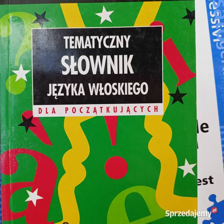 Tematyczny słownik języka włoskiego podręczniki Warszawa
