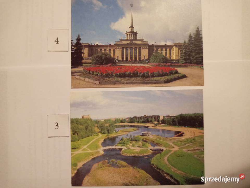 POCZTÓWKI USSR z 1988r Zestaw 28 B Pocztówki i karty telefoniczne