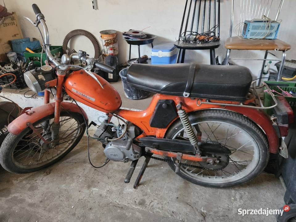 Romet Komar Silnik 023 Sprawny I jeżdżący motorower wielkopolskie Kłodawa