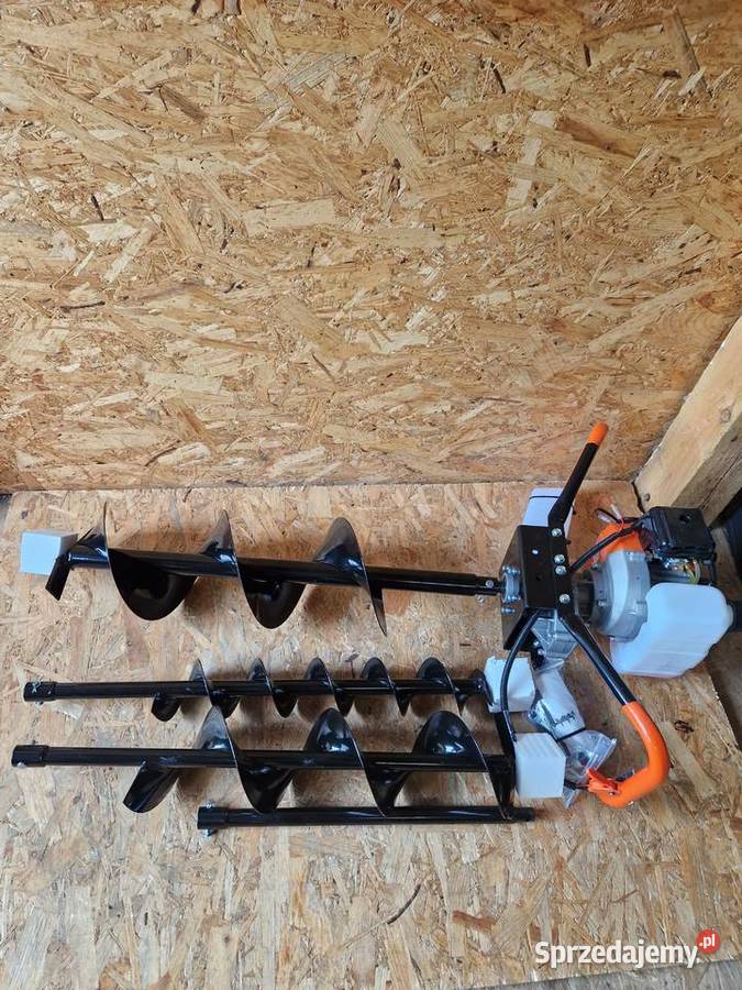 Świder Spalinowy BOXER BX121 Wiertnica 3 Wiertła Głogowa