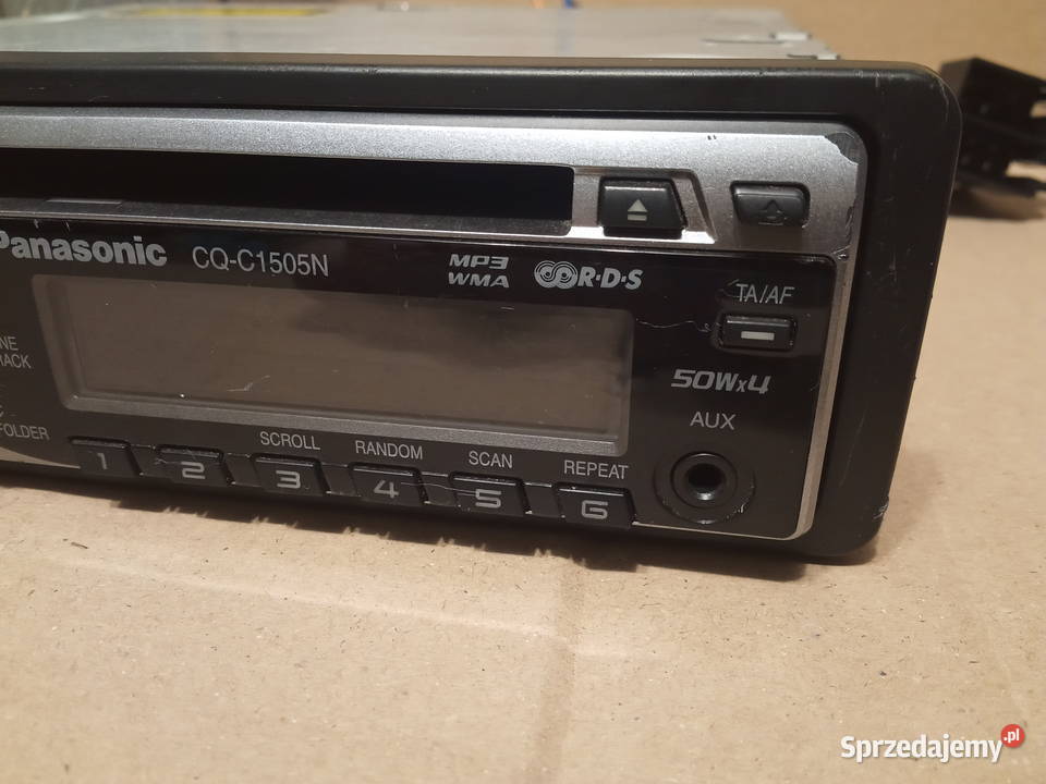 Radioodtwarzacz PANASONIC CQC1505N wielkopolskie Poznań sprzedam