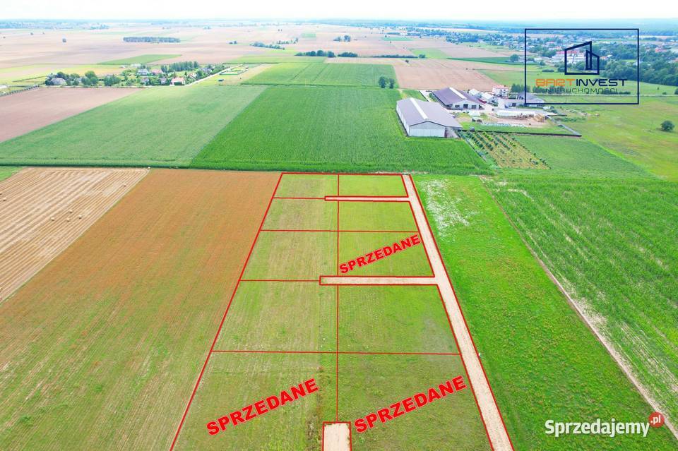 Działki budowlane z MPZP w świetnej lokalizacji 35m