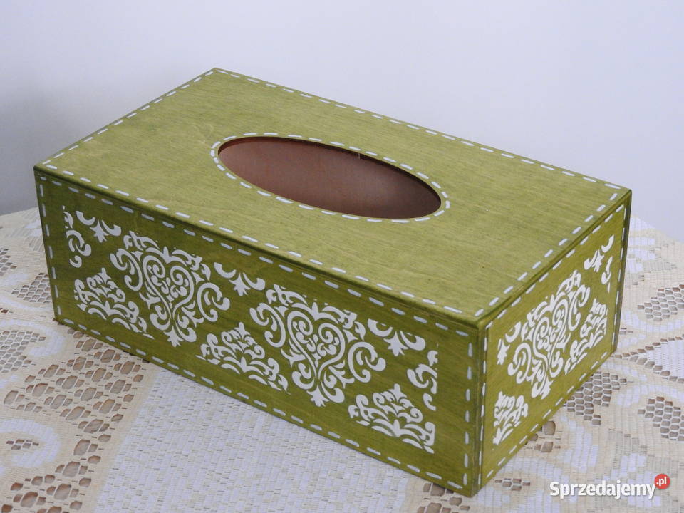 Chustecznik handmade z drewna prezent dekoracja Pozostałe Bytom