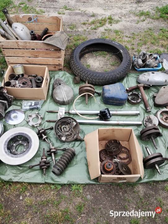 Sprzedam części do motocykla lubelskie Hańsk Pierwszy