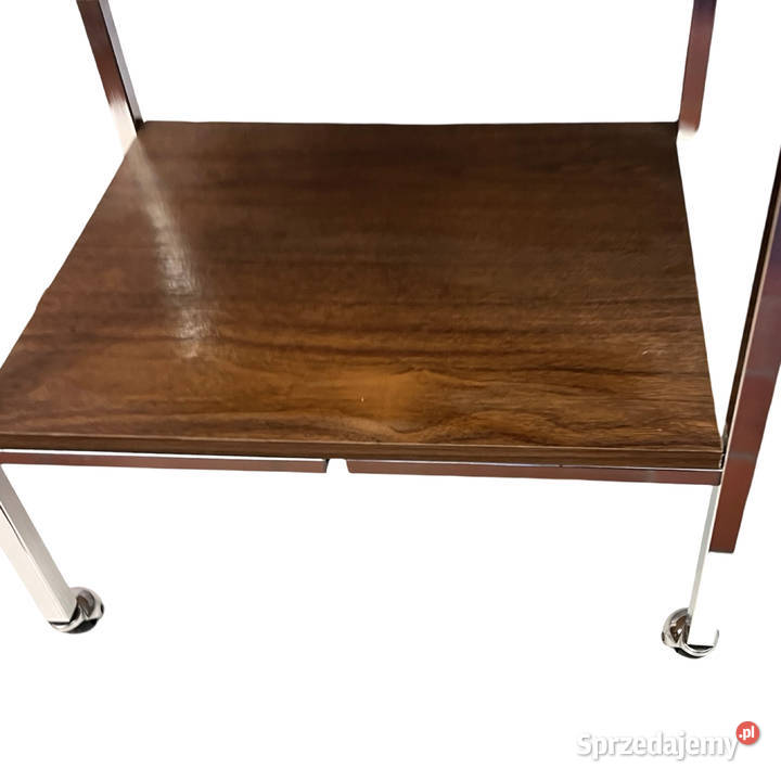 Modernistyczny stolik mobilny barek Dania lata Stoliki kawowe i ławy Warszawa sprzedam