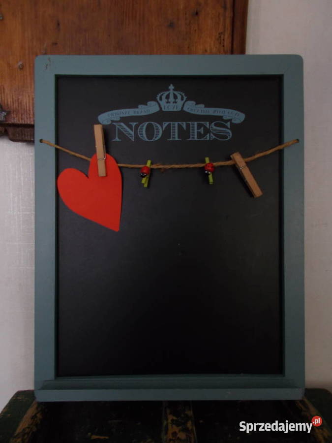 Stary Notes Zawieszka Notatnik na ŚcianęPłyta zachodniopomorskie Szczecin sprzedam