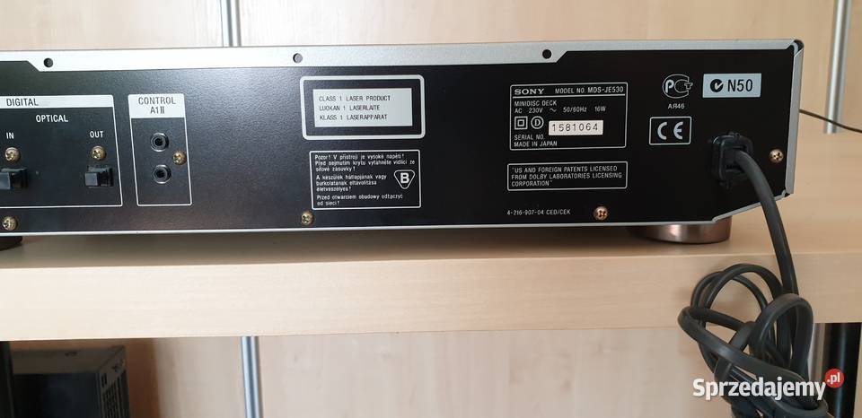 SONY MINIDISC PLAYER MDSJE530 Nowy Sącz