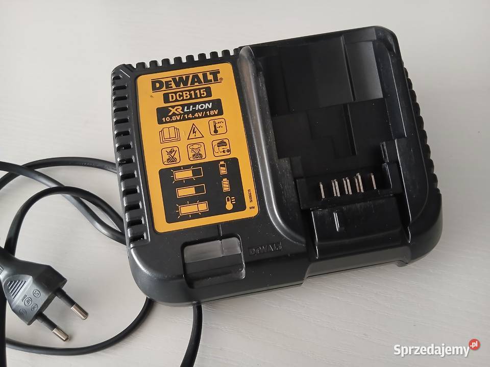 DeWALT ładowarka 18V 144V 108V DCB115 oryginalna Narzędzia Szczerbice