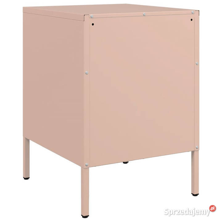 Szafka nocna różowa 36x39x505 stal WM842924 Nocne mazowieckie Warszawa