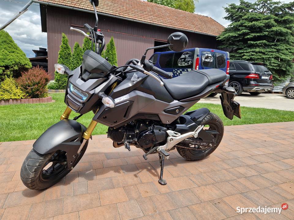 Honda MSX 125SF na kategorię B 10 Pierwsza łańcuch Pińczów