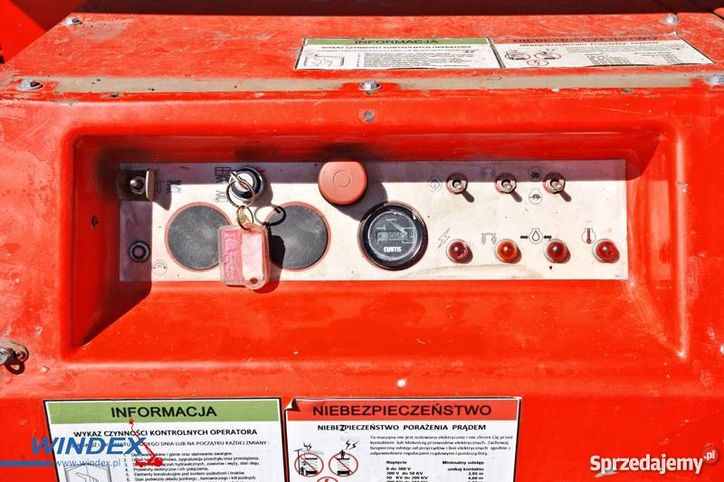 Używany podnośnik nożycowy TKD 12118D 12 m napęd Rok produkcji 2003 pomorskie