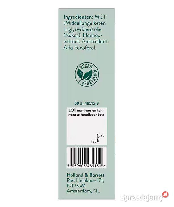Olejek CBD 5 30ml Holland Barrett Holenderski Łódź sprzedam