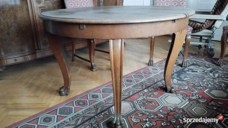 Piękny komplet do jadalni antyk Zabrze