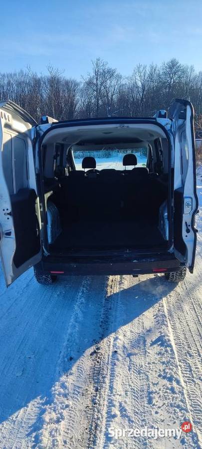 Fiat Doblo 14 TJet 2017 nieuszkodzony mazowieckie Siedlce