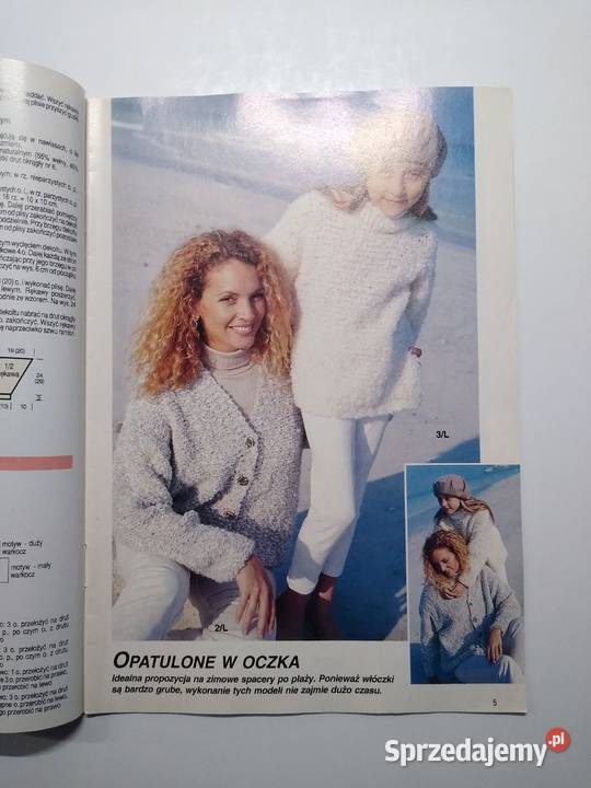 Mała Diana 11999 Robótki na drutach miesięcznik pomorskie Gdańsk