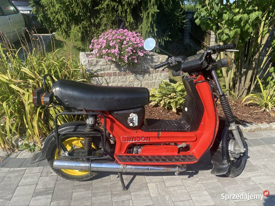 Simson sr50 czerwony Simson Cieszyn