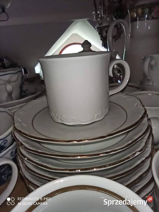 Filiżanka z błękitnymi kwiatkami Winterteich