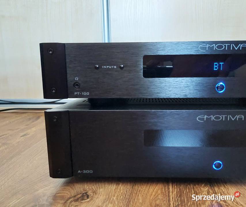 Zestaw Emotiva BasX PT100 A300 BTM1 2x300W