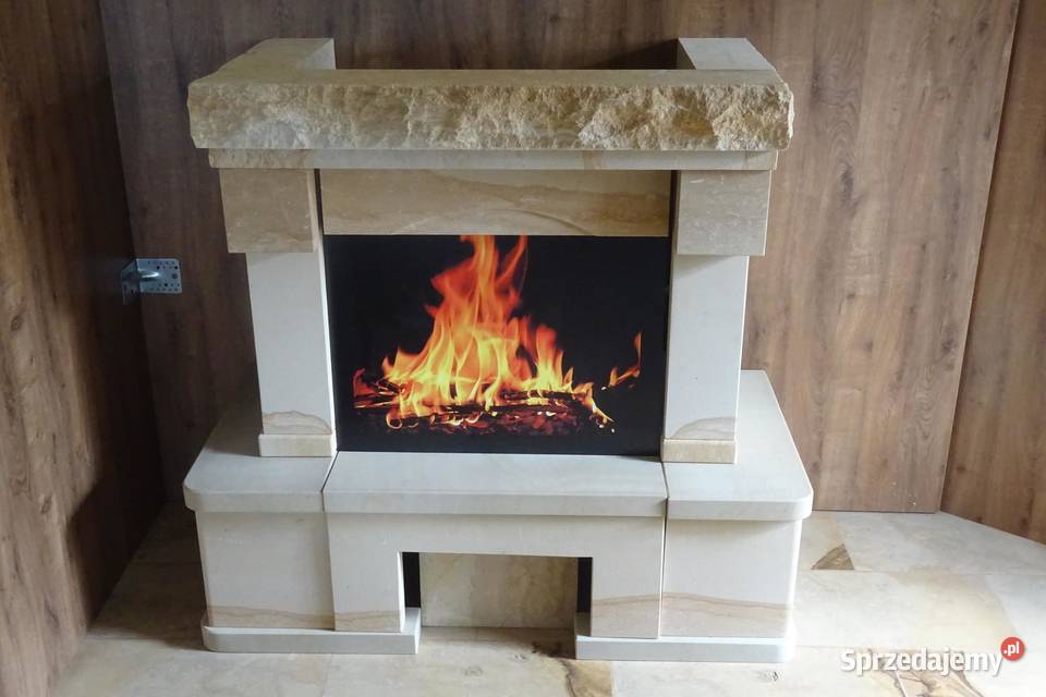 Obudowa obudowy kominka kominkowe z kamienia Radomsko