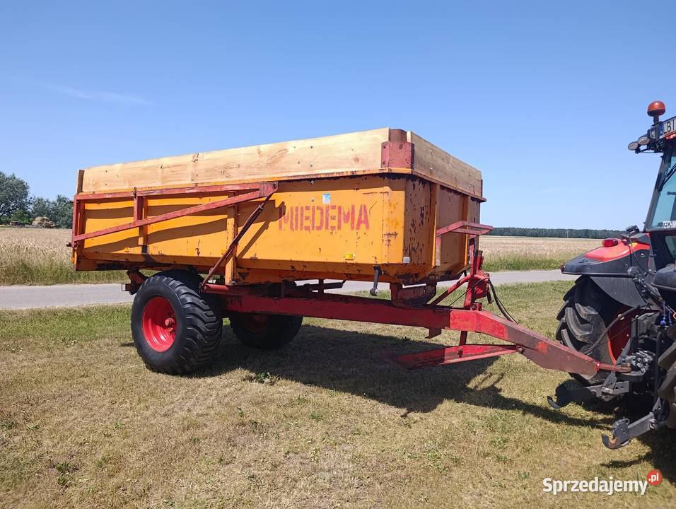 Przyczepa wywrotka skorupa Miedema 8 ton lubelskie Kożuszki sprzedam