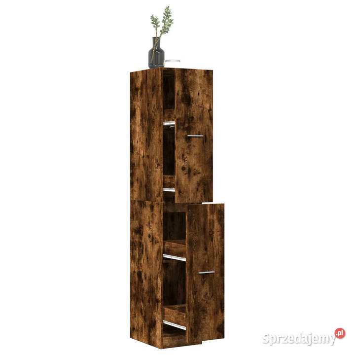 Szafka apteczna przydymiony dąb 30x41x1745 Warszawa