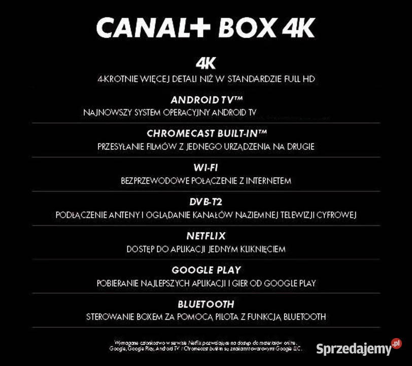 Hit NOWY Canal Box 4K model HY4001 DVBT2 Rzeszów