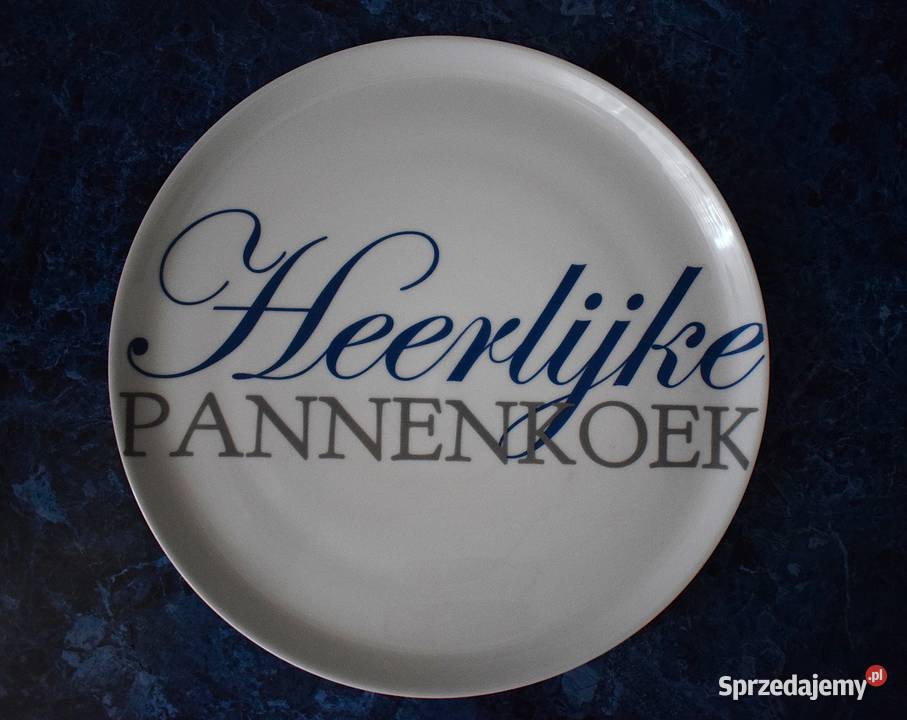 Duży talerz ceramiczny do pizzy naleśników itp Chełmno sprzedam