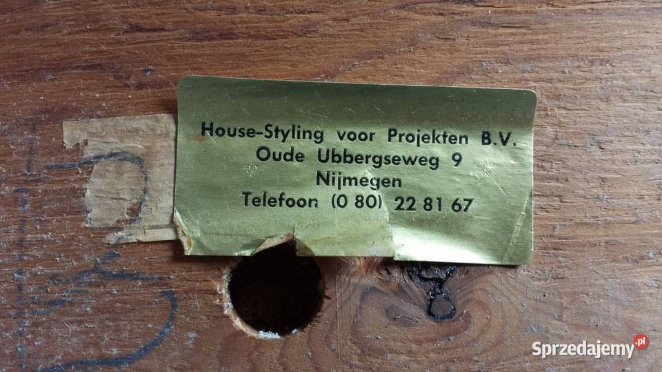 Krzesła midcentury modern