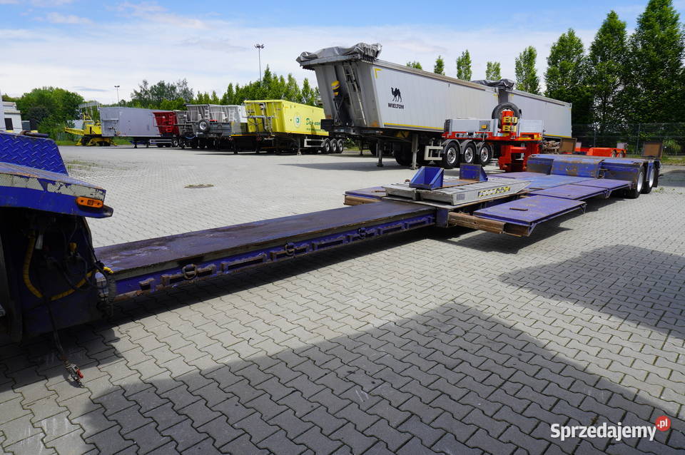 Naczepa niskopodwoziowa CAMRO CN 2620B Tiefbett 20000kg Kraków