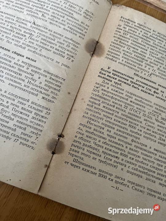 M72N instrukcja oryginał 1957r Chełm