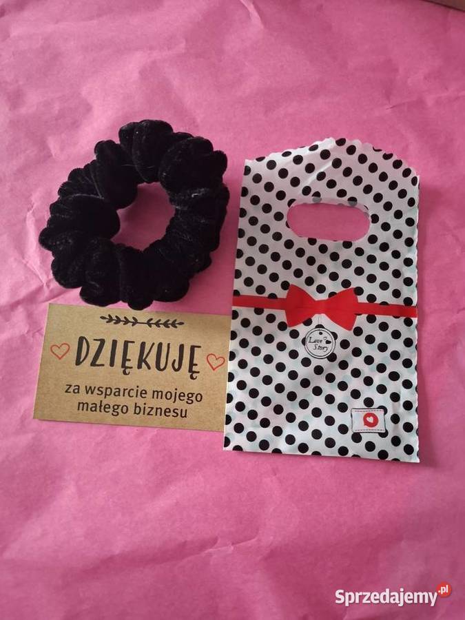 Sportowe scrunchie nie zsuwają się podczas Akcesoria do włosów Smolice