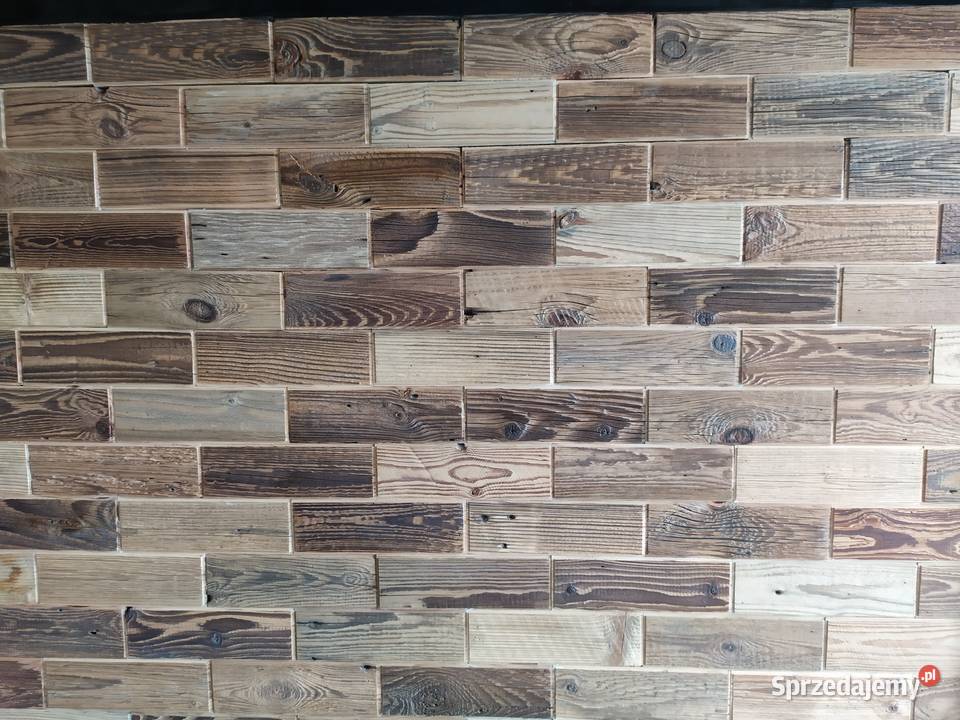 Stare drewno deski rustykalne na ścianę z Grudziądz