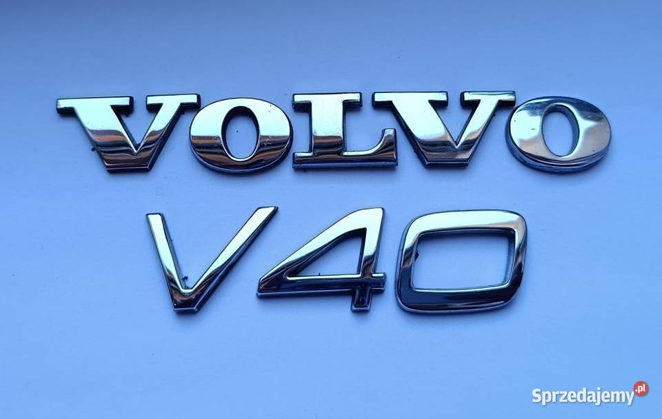 Napis emblemat Volvo V40 9504r Lipno sprzedam