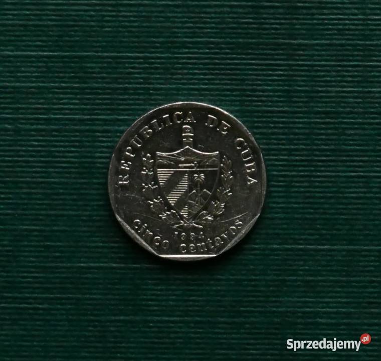 KUBA 5 centavo 1994r Kolekcje Gliwice sprzedam