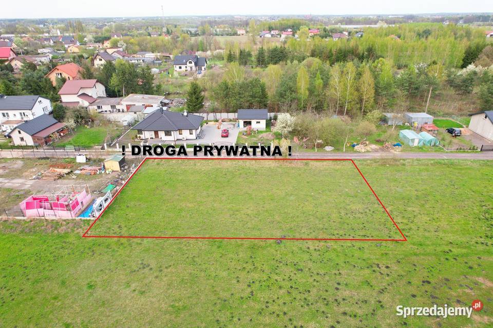 Działka budowlana w gminie Nasielsk 48m Siennica