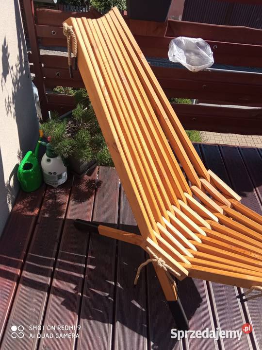 Krzesło drewniane rozkładane opolskie Kędzierzyn-Koźle