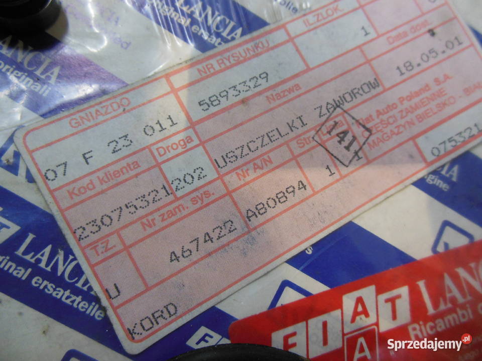 USZCZELKI Lancia K Kappa Marea 24 Seria TD Nowy Kozy sprzedam